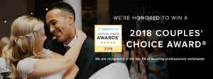 Atmosphere Productions - Wedding Wire - 2018 Couples Choice Award