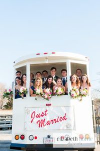 Atmosphere Productions - wedding transportation - ROCKSTAR LIMO - wedding-trolley.jpg